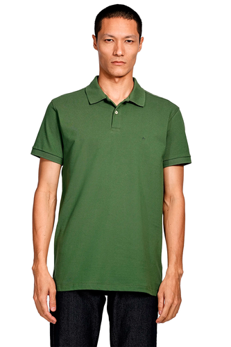 Polo Piquet Aramis Básica Masculina Verde Medio