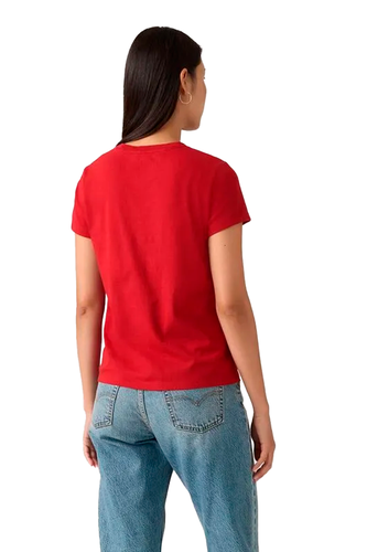 Camiseta Levi's The Perfect Feminina Vermelha hover