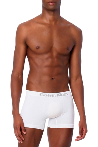Kit 3 Cuecas Calvin Klein Low Rise Trunk Masculina Branco hover