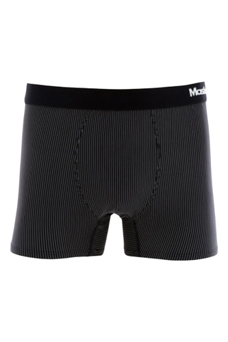 Cueca Boxer Mash Risca de Giz Masculina Preto
