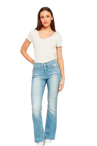 Calça Jeans Levi's 315 Shaping Boot Feminina Jeans Claro 