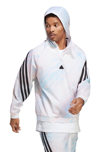  Jaqueta Adidas Future Icons Masculina Branco Com Listra Preta hover