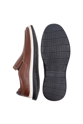 Sapatênis Democrata Casual Easy Leave Masculino Conhaque hover
