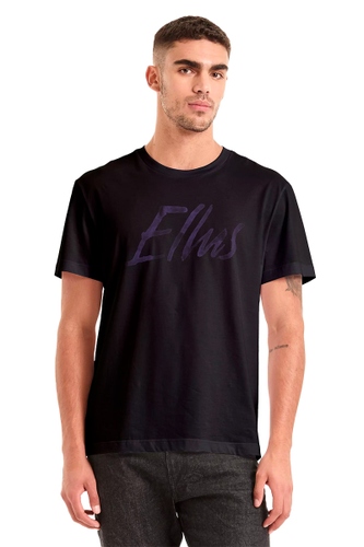 Camiseta Ellus Fine Maxi Classic Masculina Preto