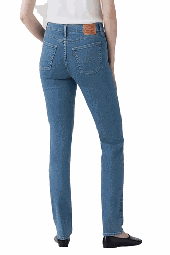 Calça Jeans Levi´s 724 Higt Rise Straight Feminina Jeans Azul Médio hover