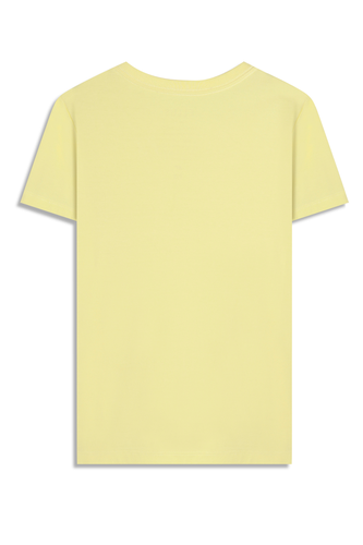 Camiseta Ellus Classic Slim Feminina Amarelo Claro hover