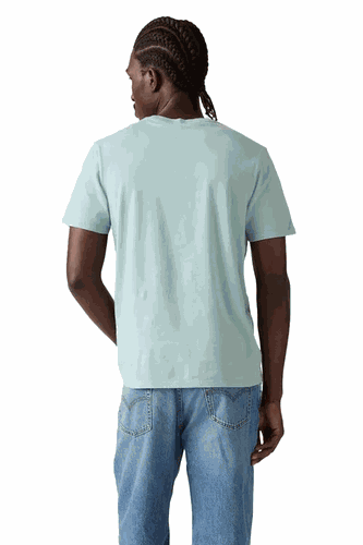 Camiseta Levi's Classic Housemark Masculina Azul Claro hover