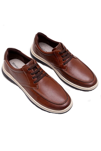 Sapatênis Democrata Easy Leave Masculino Conhaque hover
