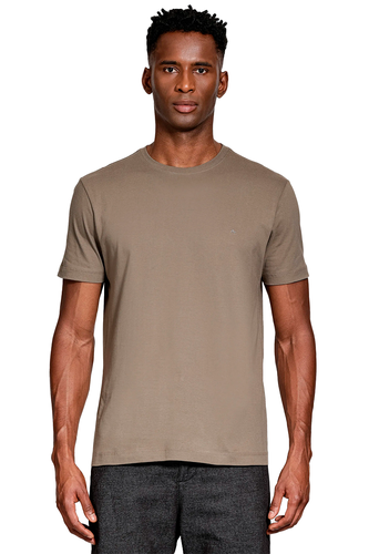 Camiseta Basica Aramis Masculina Azul Marrom 