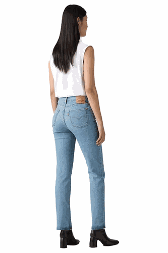 Calça Jeans Levi´s 724 High Rise Straight Feminina Jeans Claro hover