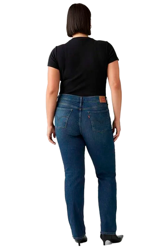 Calça Jeans Levi´s 314 Shaping Straight Feminina Jeans Blue Escuro hover