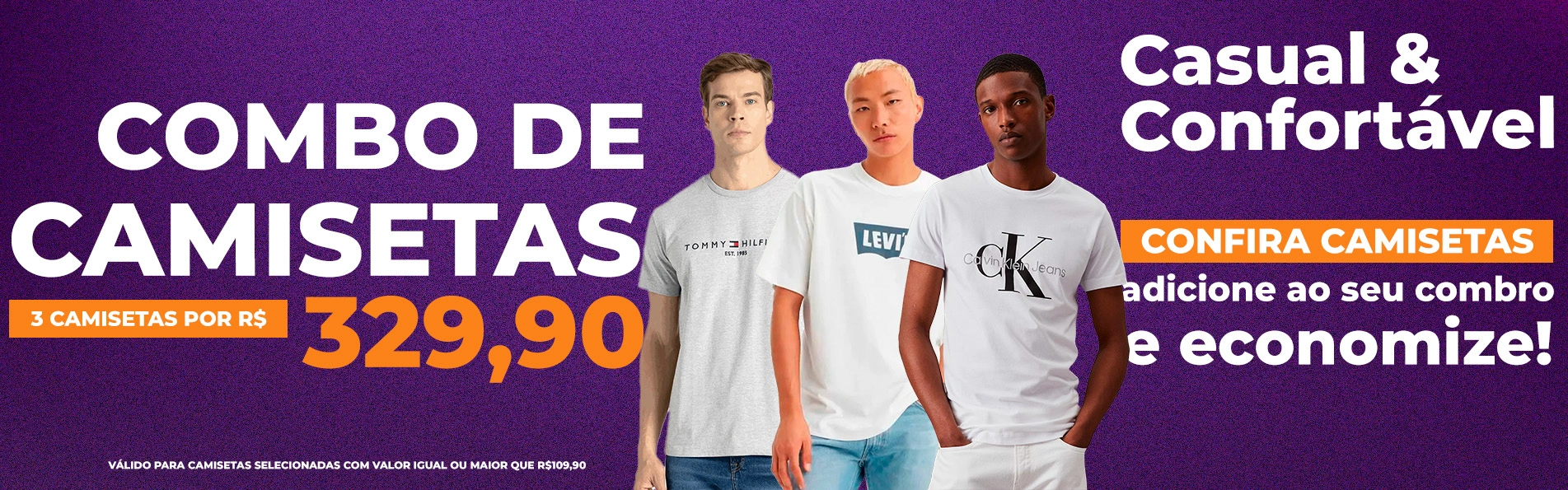 COMBO CAMISETAS 
